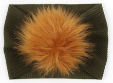 Load image into Gallery viewer, Faux-Fur Puff Headbands