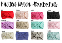 Load image into Gallery viewer, Knotted Nylon Headbands
