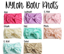 Load image into Gallery viewer, Nylon Bow Knots