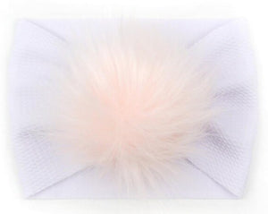 Faux-Fur Puff Headbands