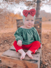 Load image into Gallery viewer, Red Bow Christmas Headband
