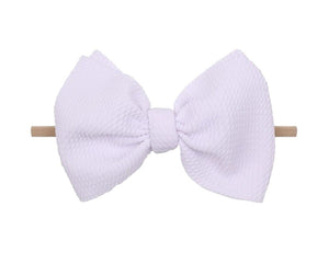 4.5 Inch Tie Knot on Nylon Headband