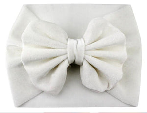 Velvet Headband Bows