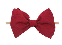 Load image into Gallery viewer, 4.5 Inch Tie Knot on Nylon Headband
